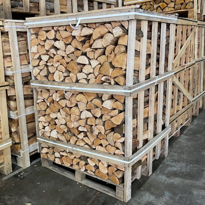 Kiln Dried ALDER Logs Large Crate