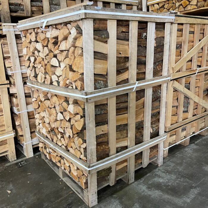 Kiln Dried ALDER Logs Large Crate