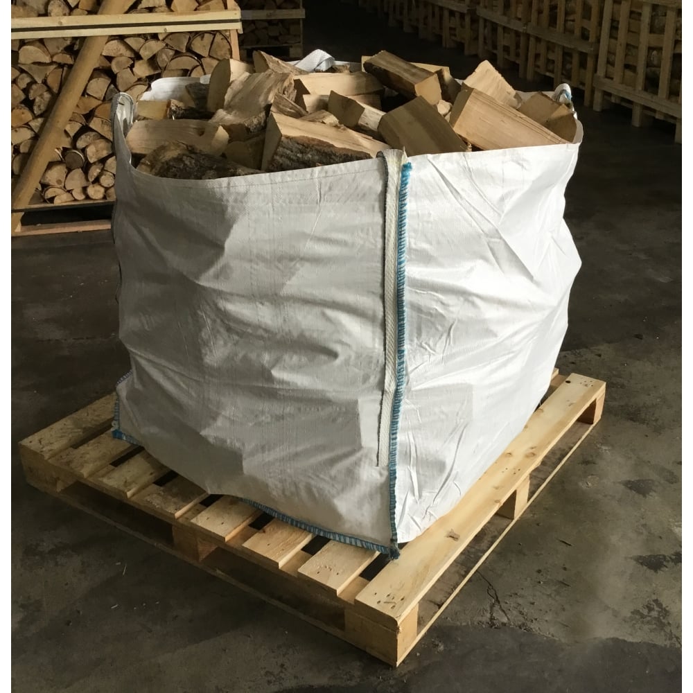 Kiln Dried ASH Logs BULK Bag Full Of Low Moisture Logs