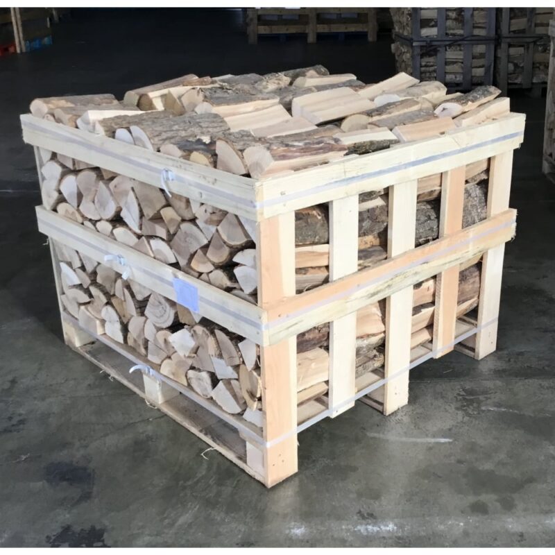 Kiln Dried ASH Logs Half Crate Plus Six Bags Of Kindling