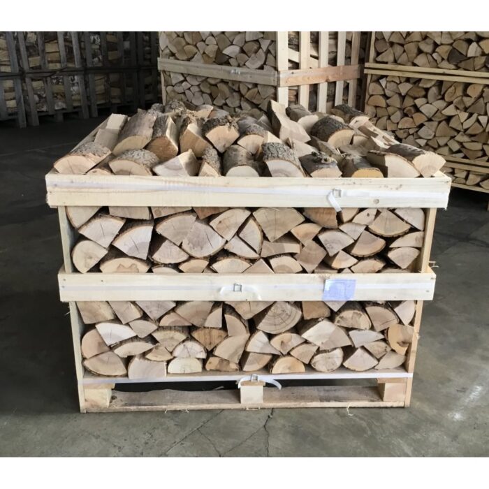 Kiln Dried ASH Logs Half Crate Plus Six Bags Of Kindling