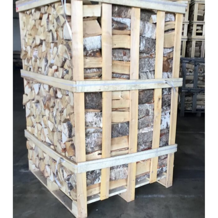 Kiln Dried BIRCH Logs Large Crate