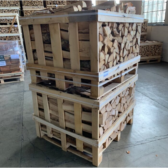 Kiln Dried Half ASH Crate & Half BIRCH Crate Stack