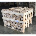 Kiln Dried Half ASH Crate & Half MIXED Hardwood Crate Stack