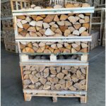 Kiln Dried Half OAK Crate & Half MIXED Hardwood Crate Stack