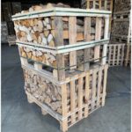 Kiln Dried Half OAK Crate & Half MIXED Hardwood Crate Stack