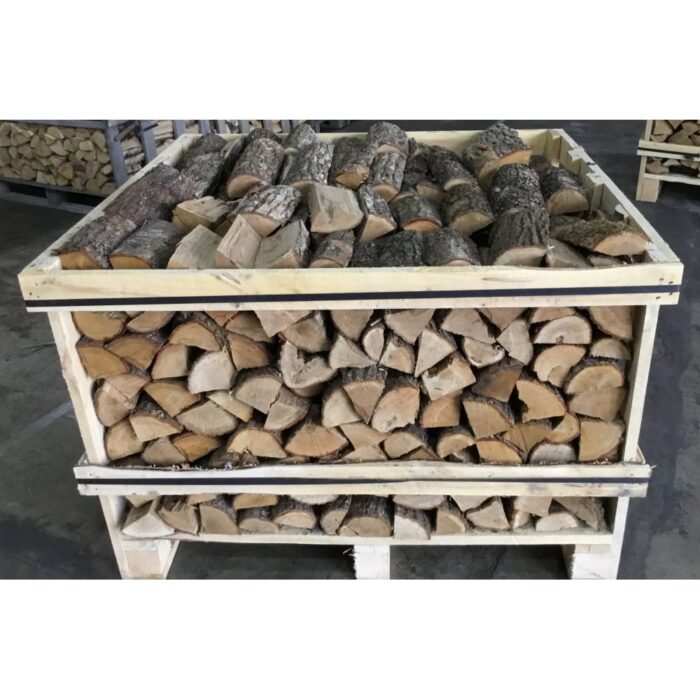 Kiln Dried OAK Logs Half Crate